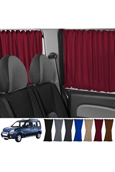 Oto Pandami Renault Kangoo 1 . Nesil Kısa Şase 1997-2009 Uyumlu Bordo Raylı O...
