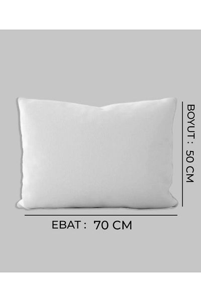LuxPlus Bead Fiber Imported Pillow - 50X70 cm (2 Pcs)