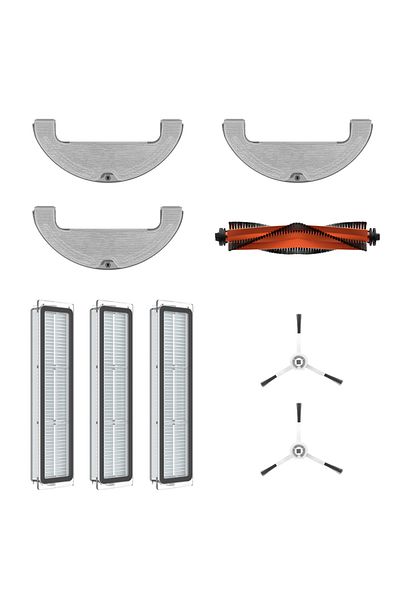 Dreame D10 Plus Original Accessories Set - 1Xana 2Xyan 3Xdust Box, Filter and 3Pads Without Washing