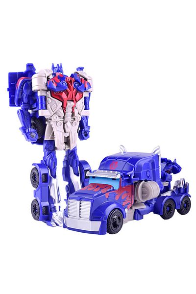 Choice Blue Metamorphic Toys Car Children's Birthday Gift Action Doll Toys Mini Metamorphic Car Education T