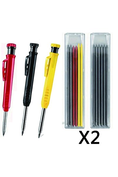 Choice مجموعة أقلام رصاص ميكانيكية صلبة مكونة من 3 أقلام و4 عبوات قابلة لإعاد...