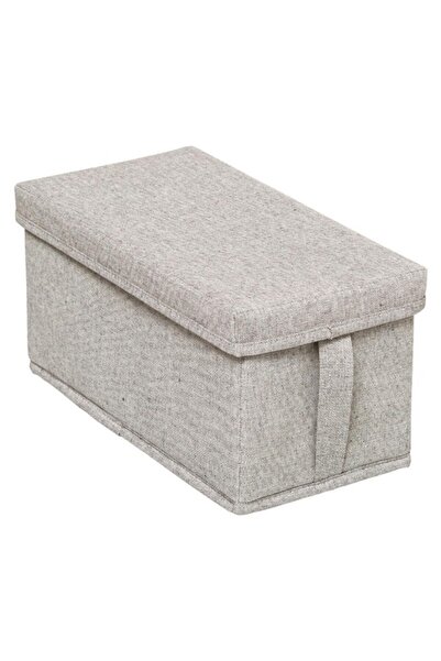 Five Simply Smart صندوق تخزين بغطاء من القطن البولي 15 × 31 سم