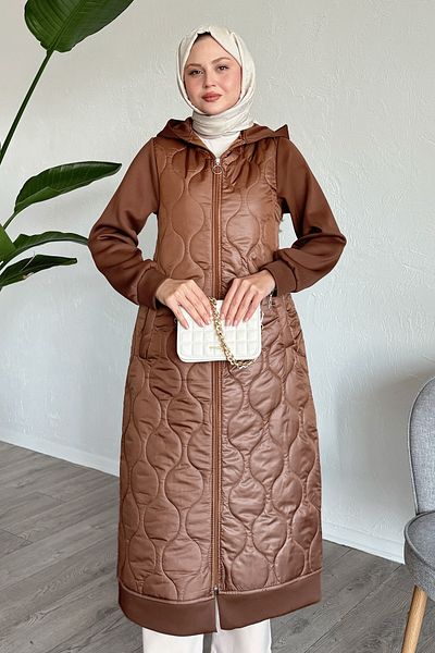 InStyle Καπιτονέ Καπάκι Scuba Garnish Tan