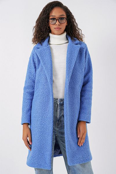 Bigdart Model 9082 - Indigo Oversize Stash Coat
