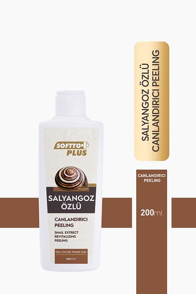 Softto Plus Revitalizing Peeling with Snail Extract 200 Ml