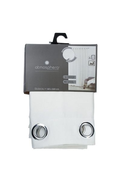 Atmosphera 8-Eyelet Insulating Standard Curtain 140 x 260cm