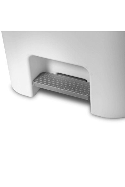 Sterilite Premium Polypropylene Rectangular Touchless Pedal Bin 11.9 Gal