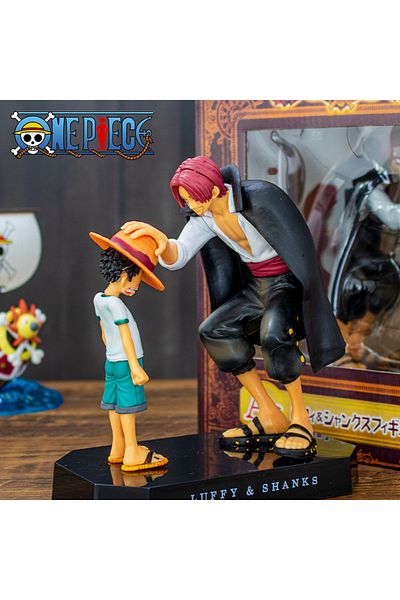 Choice 18CM One Piece Anime Figure Four Emperors Shanks Straw Hat Luffy Action Figure One Piece Sabo Ace...