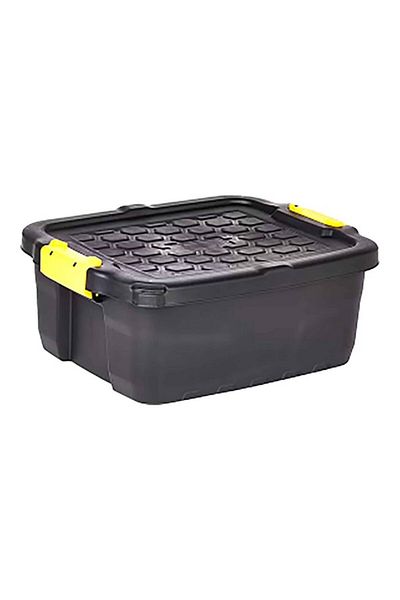 Strata Heavy Duty Stackable Storage Box with Lid 24 Liter
