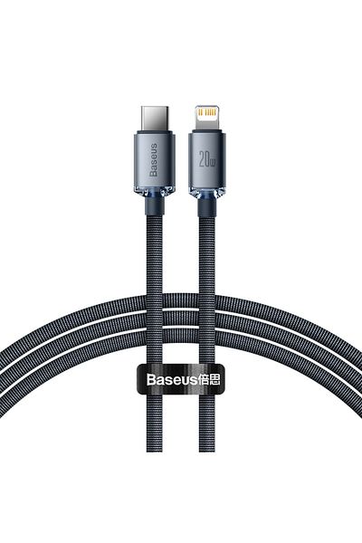 Baseus 1.2m Black Usb Type C Pd 20w Cable For Iphone 14 13 12 Pro X 8 Fast Usb C Cable For Iphone Ch