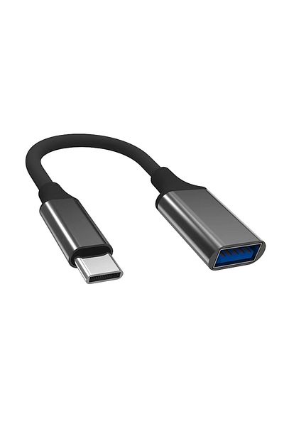 Choice Black Otg Type C Cable Adapter Usb To Type C Adapter Connector For Xiaomi Samsung S20 Huawei Otg Dat