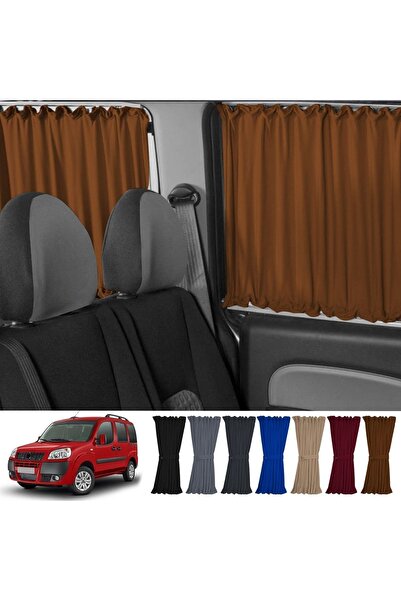 Oto Pandami Fiat Doblo I 2000-2010 Uyumlu Taba Raylı Oto Perde Takımı
