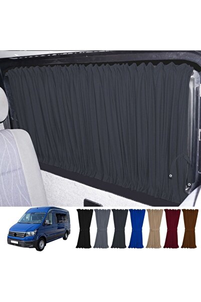 Oto Pandami Volkswagen Crafter 2ος Σετ κουρτινών αυτοκινήτου με καπνιστή ράγα...