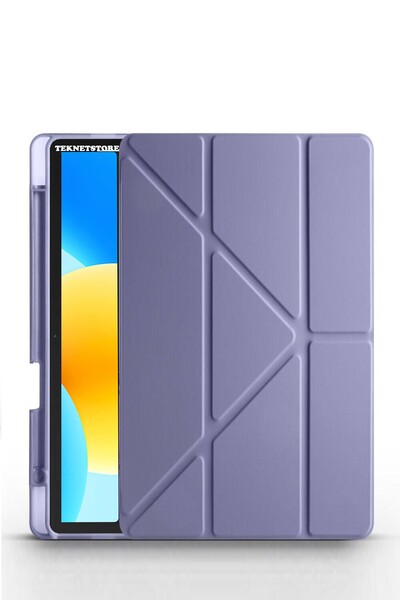 TEKNETSTORE Huawei Matepad 11.5 Inç Tablet Uyumlu Kılıf Katlanır Kalemlikli S...