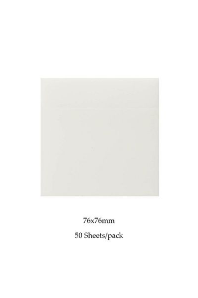 Choice 50 Sheets White 50 Sheets Creative Transparent Pet Waterproof Posted It Sticky Note Pads Notepads Po