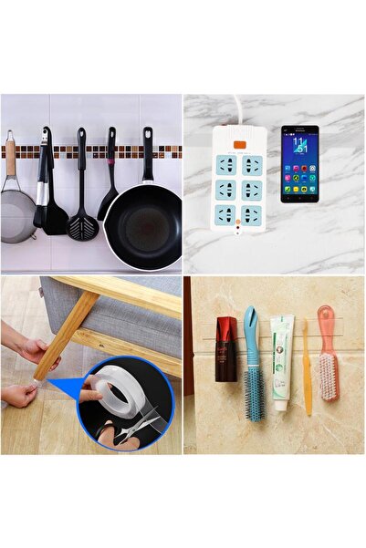 Choice34 30mm 1mm 5m Ultra-Strong Double-Sided Waterproof Monster Tape for Home & Appliances