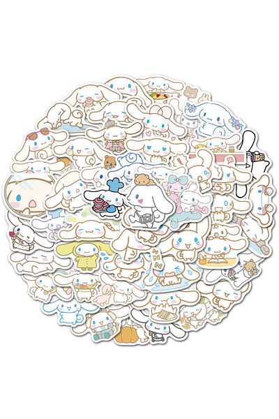 Choice Cny203 50pcs Stickers Cute Cinnamoroll Kuromi My Melody Sticker For Laptop Phone Case Girls Sanrio M