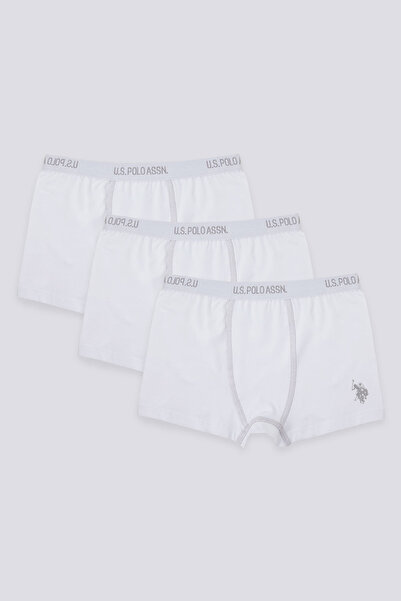U.S. Polo Assn. Λευκό μπόξερ για αγόρι