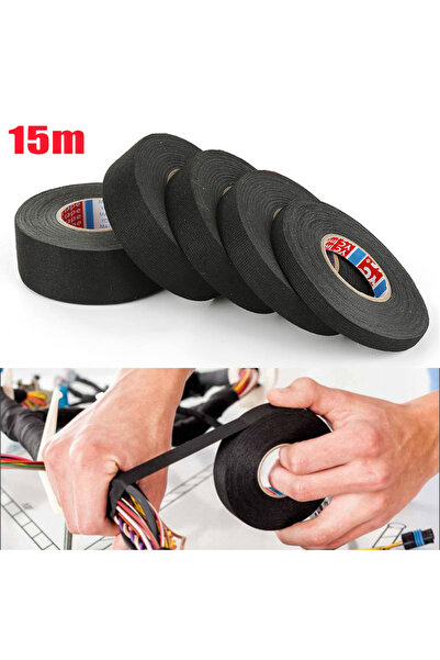 Choice شريط لاصق مقاوم للحرارة من القماش بطول 9 مم و15 مترًا، بطول 9/15/19/25...