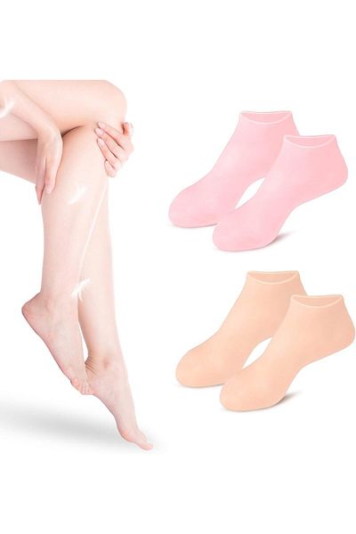 Ekostem Silicone Moisturizing Spa Gel Heel Socks - Foot Care Socks