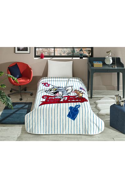 Özdilek Tom & Jerry Licensed Single Kids Blanket 155X215 cm