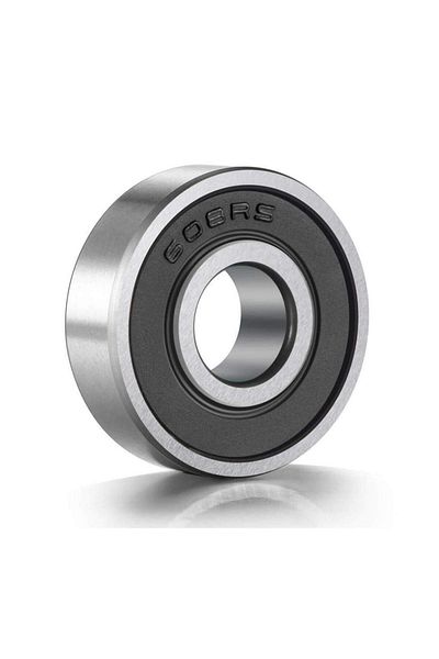 AOKIN 10pcs 608RS 10Pcs 608 ZZ 608RS Ball Bearings 608ZZ Metal Double Shielded Miniature Deep Groove Skate