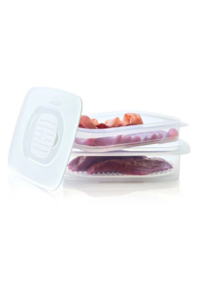 Tupperware Dishwasher Safe Space-Saving Polypropylene Snack Stacker Set