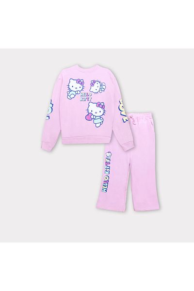 Hello Kitty Teen Girls Sweatshirt and Joggers Set