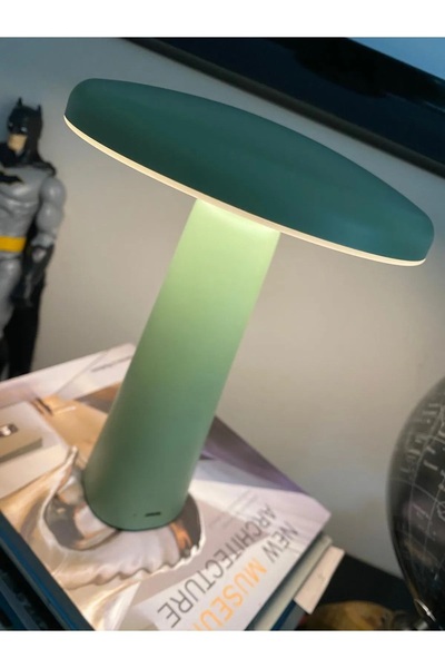 avolux Şarjlı Yeşil Masa Lambası