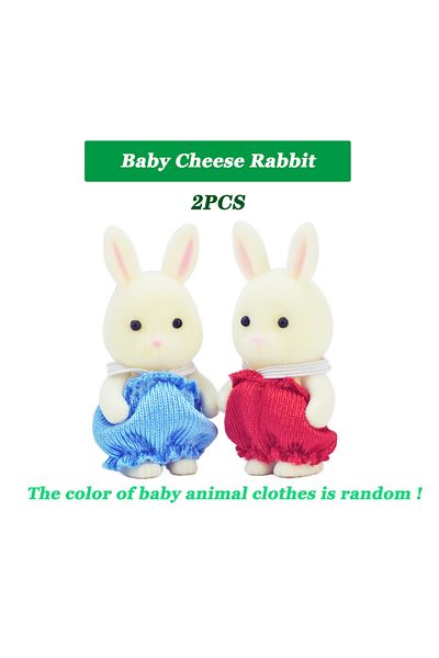 Choice Kk15 Dollhouse 1:12 Scale Forest Family Bunny Duck Reindeer Baby Animal Living Room Set Miniature Fu