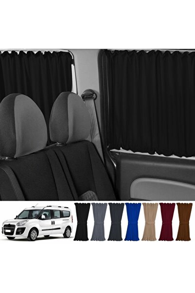Oto Pandami Σετ κουρτινών αυτοκινήτου Fiat Doblo II Long Chassis 2010-2023 Συ...
