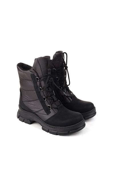 Papuçsepeti Shoe Basket 4188 Thermo Sole Daily Γυναικείες μπότες με φερμουάρ