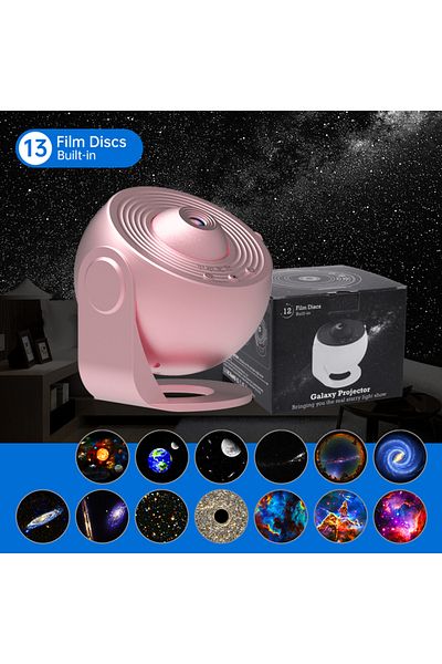 Choice Usb Plug Rose Gold Night Light Galaxy Projector Starry Sky Projector 360° Rotate Planetarium Lamp Fo