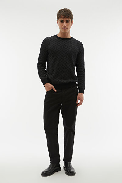 Mudo بنطال بقصة ضيقة من مزيج القطن