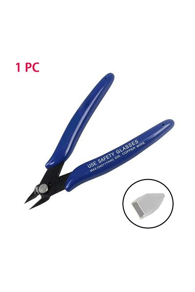 Choice 1pcs Aokin1pc 170 Universal Pliers Diy Electronic Diagonal Side Cutting Nippers Wire Cable Cutter 3d