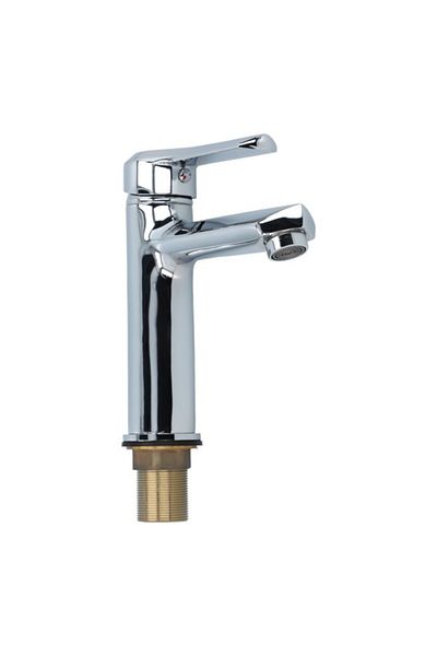 Dime Elegant Design Rust-Resistant Basin Mixer Faucet Arctic