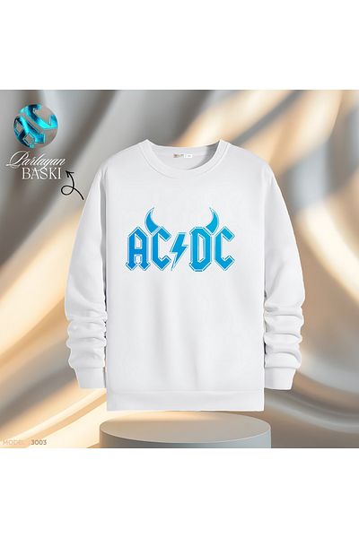 Gölge Store Metallica Shiny Design - Men's Women's Slimfit Crew Neck Sweatshirt