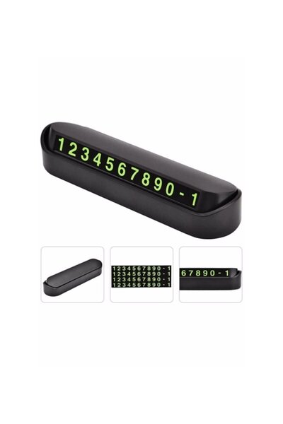 Genel Markalar 1 Adet Fosforlu Lux Araç Numaratörü Uyumlu