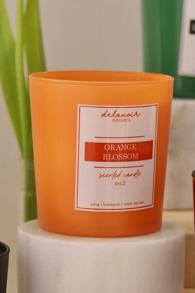 Orange Bloosom / Portakal Çiçeği Aromalı Soya Mumu