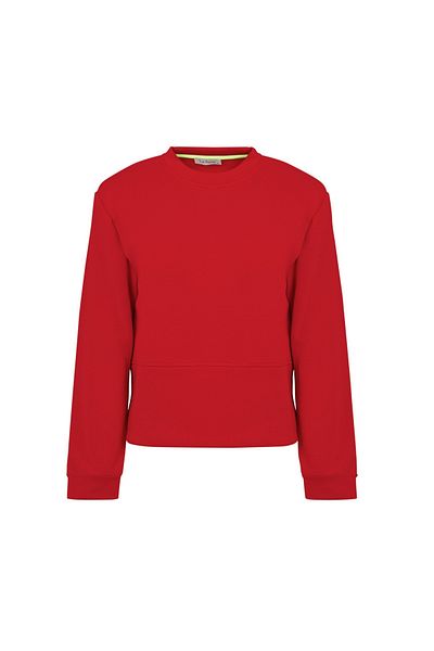 La Sarta Luna Women's Padded Red Sweat