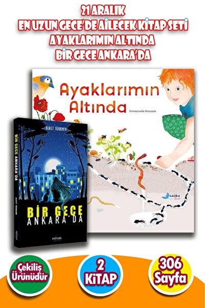 Harika Çocuk Yayınları 21 Aralık En Uzun Gece'de Ailecek Kitap Seti - Ayaklar...
