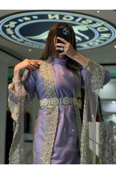 SOLİN YÖRESEL Kadın Düğünlük Yöresel Elbise Tesettür Model Hakim Yaka