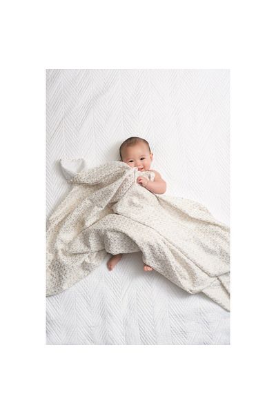 Aden Anais Aden + Anais - Swaddles Metallic Gold Deco - عبوة من 3 قطع