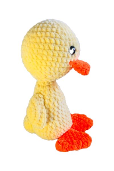 İnDerin SEVİMLİ AMİGURAMİ EL YAPIMI SARI ÖRDEK-HAND MADE -CROCHET DUCK