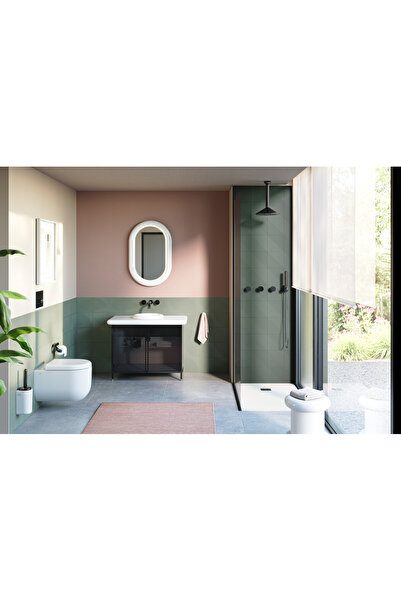 VitrA Liquid A4456539 Tuvalet Kağıtlığı, Parlak Siyah