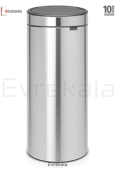 Brabantia Evrekala Dokunmatik Çöp Kutusu Brabantia 30 Litre Çöp Kova -Yetkili...