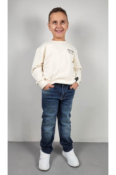 CEDY DENIM - Pantaloni de înaltă calitate pentru bărbați, cu talie înaltă, în formă regulată, elastici, C800