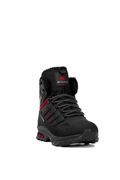 MC Jamper 1823 Erkek Outdoor Bot Siyah - Kırmızı