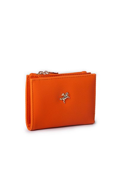 Nas Bag Orange Color Women's Card Holder - Wallet (Width: 12 X Length: 9)
