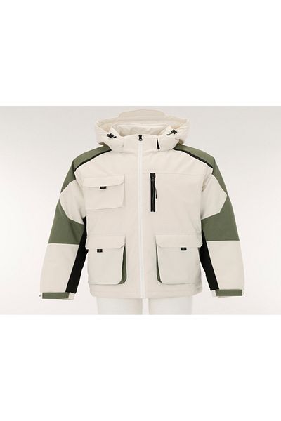 lumberjack Ml Gomnis 2Urbn06 4Pr Ecru Men's Short Coat